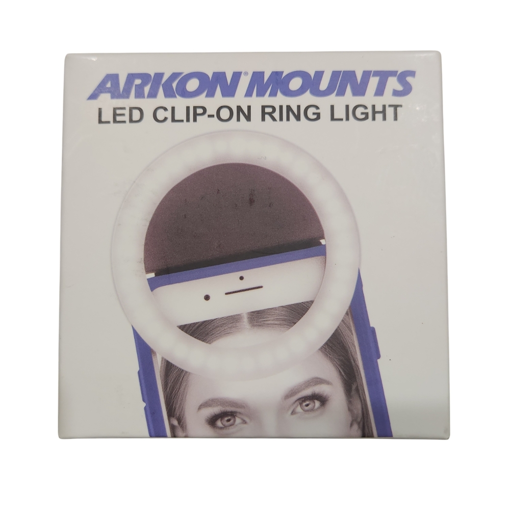 Arkon Mounts LED Clip-On Ring Light